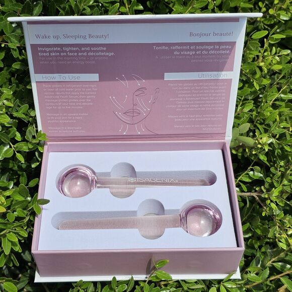 ISAGENIX Facial Ice Globes, Facial Self Care, Aesthetics, Makeup - Picture 1 of 4